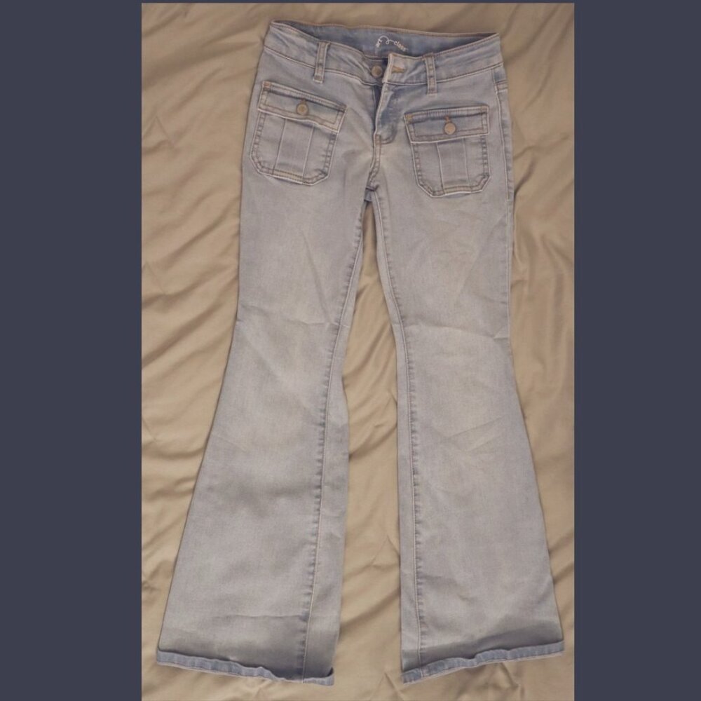 Art Class Light Blue flared jeans Girls Size 10
